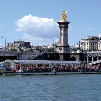 Paris Busstur och River Cruise i Paris