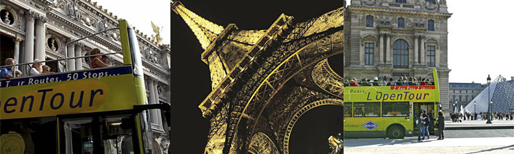 Bussturer i Paris