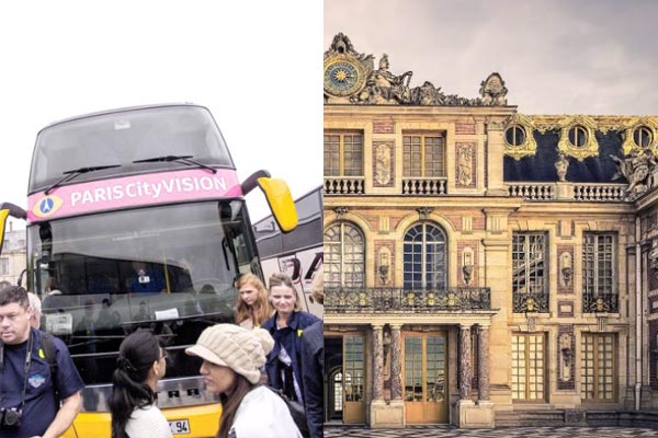 Guidad tur i Versailles med buss från Paris