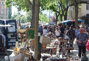 Marknader i Paris