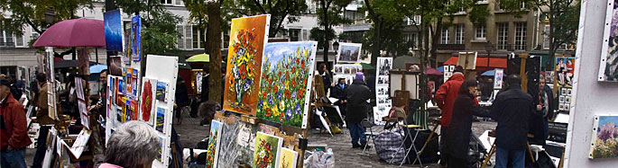 Konstnärer vid Montmarte