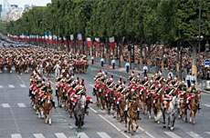 Nationaldage i Paris 14 juli
