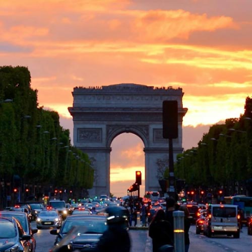 Triumfbågen i Paris